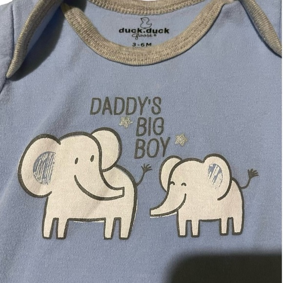 Size 3-6M DUCK DUCK GOOSE BABY BODYSUIT TOPS SHORT SLEEVE BUNDLE - Picture 7 of 16